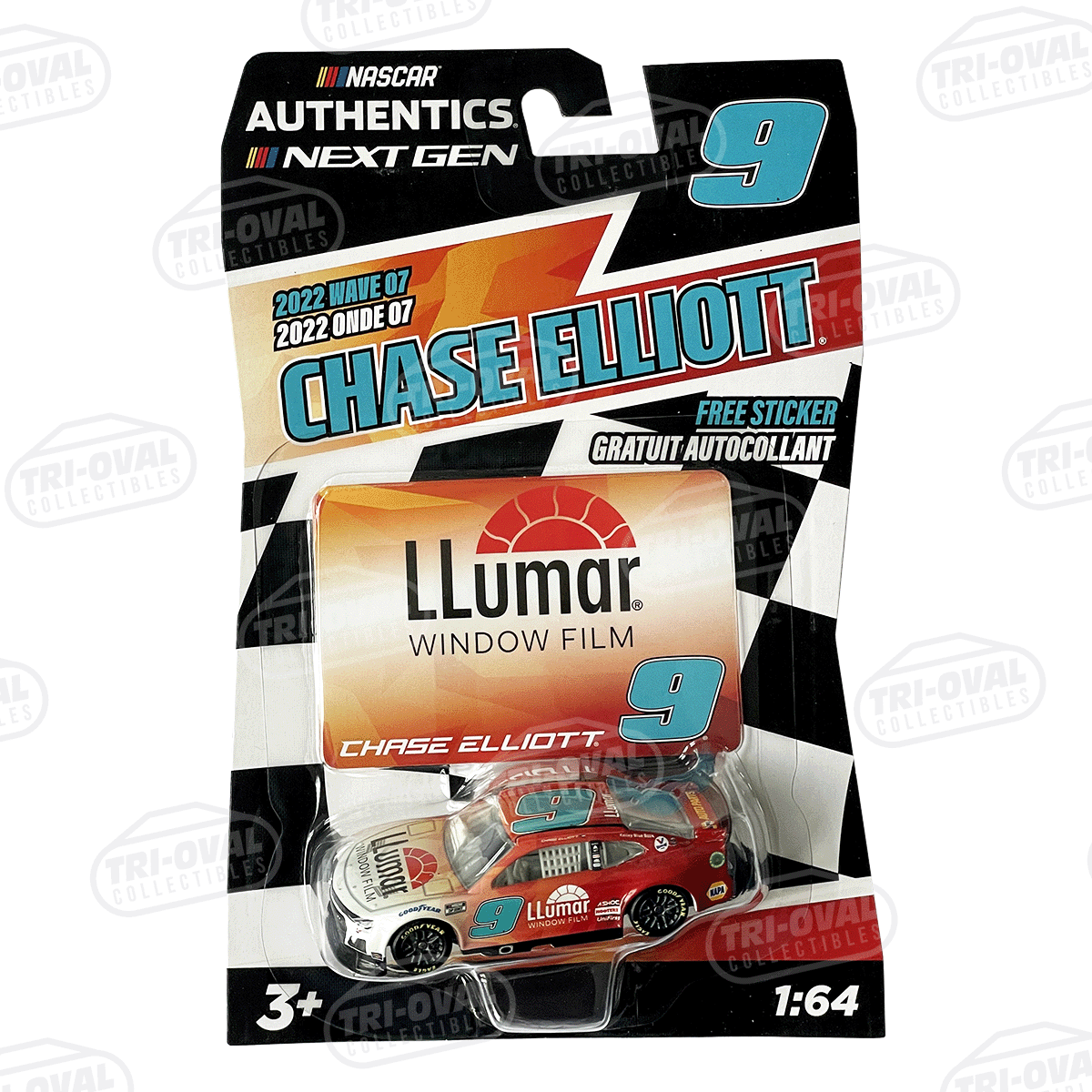 NASCAR Authentics 2022 Wave 7 1 64 Diecasts Tri oval Collectibles