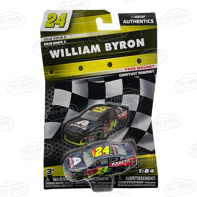 William Byron 2018 Wave 2 NASCAR Authentics 1 64 Die cast Tri