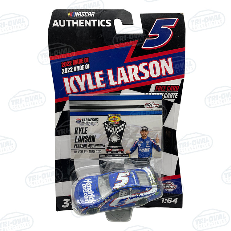 2022 outlet NASCAR AUTHENTICS WAVE 01 RACED VERSION DAYTONA 1:64