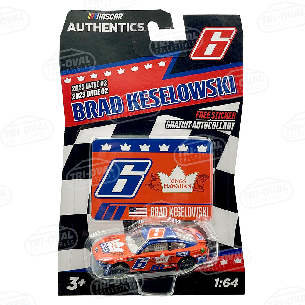 Brad Keselowski King s Hawaiian 2023 Wave 2 NASCAR Authentics 1 64