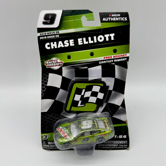 Chase Elliott 2019 Wave 5 Mountain Dew Kansas Win NASCAR Authentics 1:64 Diecast