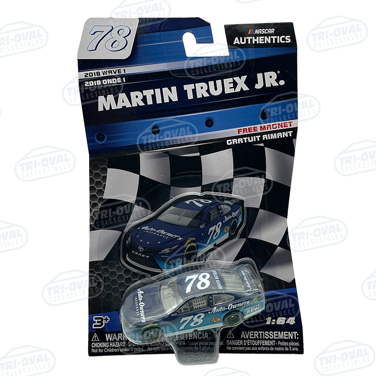 Martin Truex Jr Auto-Owners Insurance 2018 Wave 1 NASCAR Authentics 1:64 Diecast