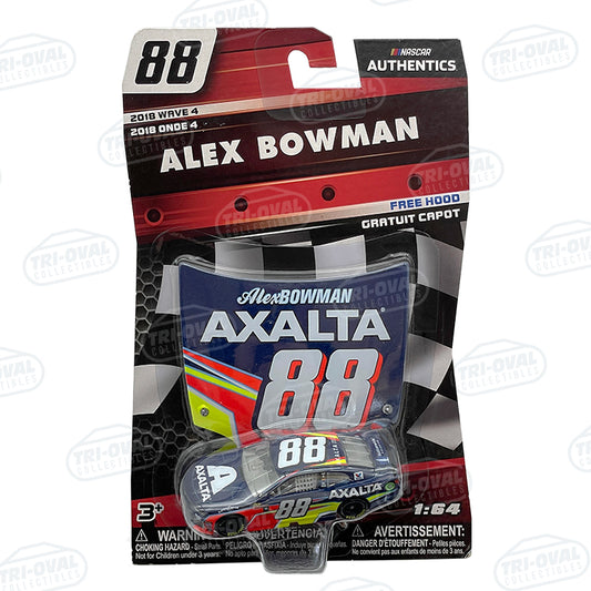 Alex Bowman #88 Axalta 2018 Wave 4 NASCAR Authentics 1:64 Diecast