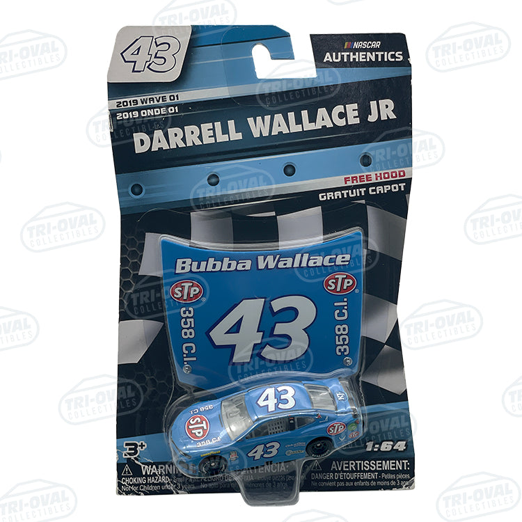 Bubba Wallace 2019 Wave 1 STP Throwback NASCAR Authentics 1:64 Diecast