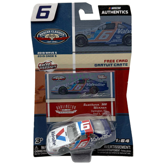 Mark Martin Valvoline 1993 Darlington Win 2019 Wave 5 NASCAR Authetics 1:64 Diecast