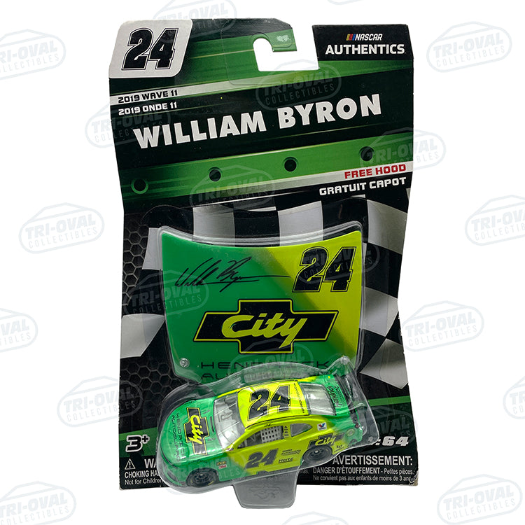 William Byron City Chevrolet Throwback 2019 Wave 11 NASCAR Authentics 1:64 Diecast