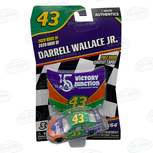 Bubba Wallace Victory Junction Throwback 2020 Wave 1 NASCAR Authentics 1:64 Diecast