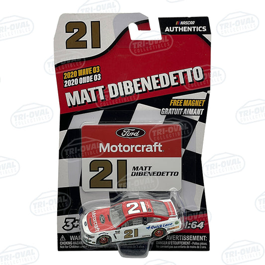 Matt DiBenedetto Motorcraft 2020 Wave 3 NASCAR Authentics 1:64 Diecast