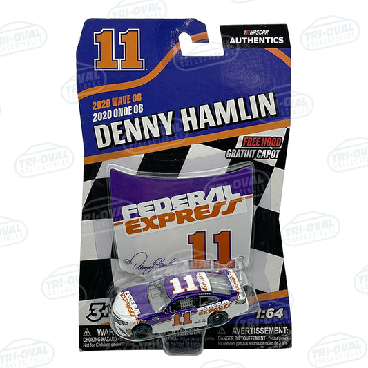 Denny Hamlin #11 FedEx Throwback 2020 Wave 8 NASCAR Authentics 1:64 Diecast