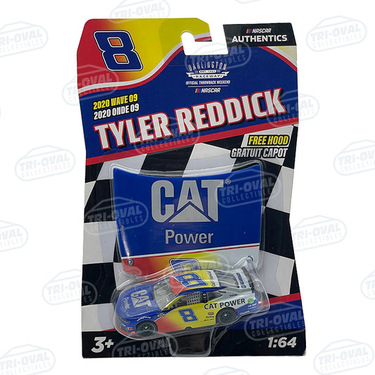 Tyler Reddick CAT Throwback 2020 Wave 9 NASCAR Authetics 1:64 Diecast