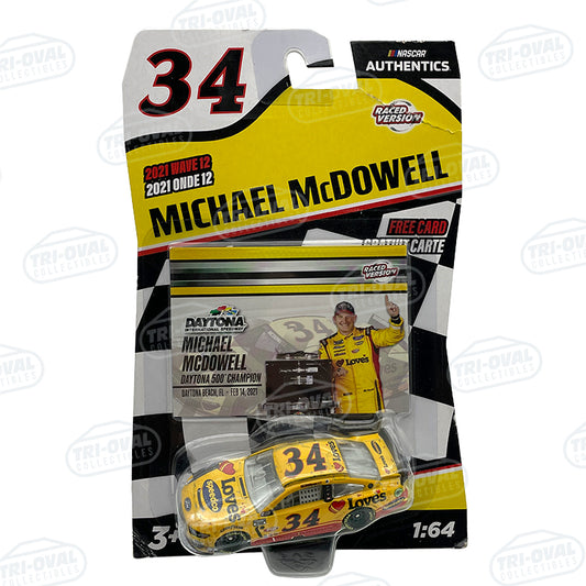 Michael McDowell Love’s DAYTONA 500 Win 2021 Wave 12 NASCAR Authentics 1:64 Diecast