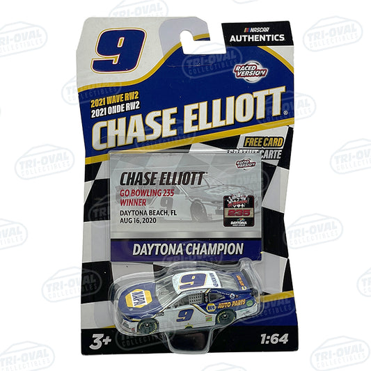 Chase Elliott NAPA Daytona Road Course Win 2021 Wave RW2 NASCAR Authentics 1:64 Diecast