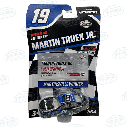 Martin Truex Jr SiriusXM Martinsville Win 2021 Wave RW2 NASCAR Authentics 1:64 Diecast