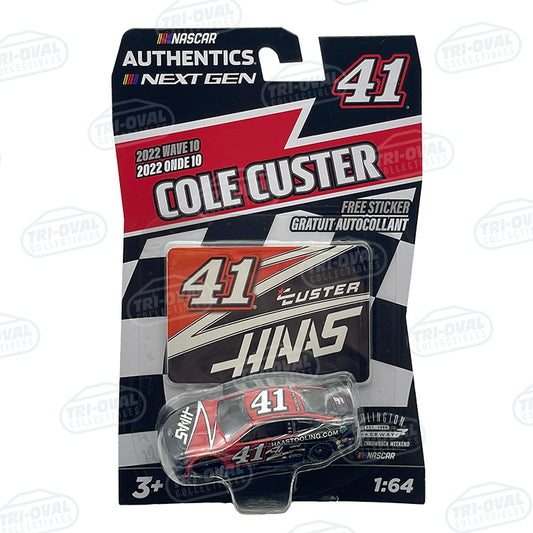 Cole Custer Haas Throwback 2022 Wave 10 NASCAR Authetics 1:64 Diecast