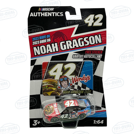 Noah Gragson Wendy's 2023 Wave 6 NASCAR Authetics 1:64 Diecast