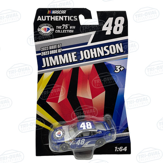 Jimmie Johnson 75th Win 2023 Wave 7 NASCAR Authentics 1:64 Diecast