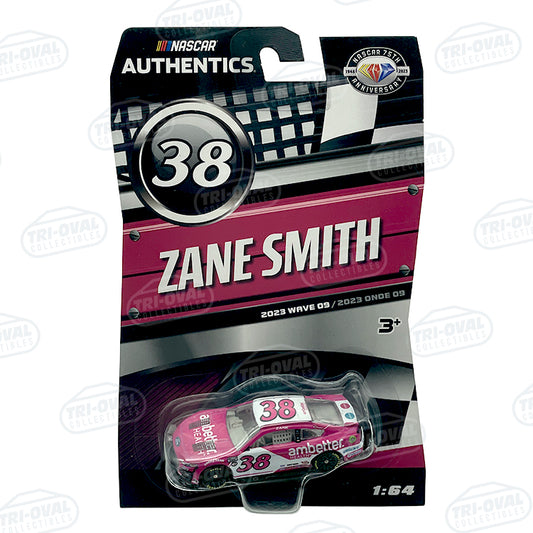 Zane Smith Ambetter 2023 Wave 9 NASCAR Authentics 1:64 Diecast