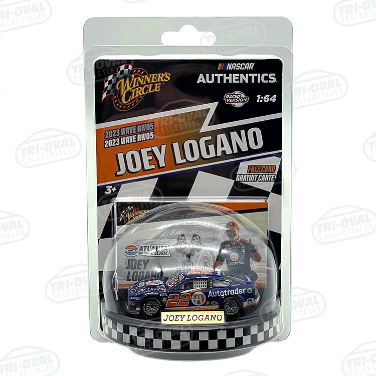 Joey Logano Autotrader Atlanta Win 2023 Wave RW05 Winner's Circle 1:64 Diecast