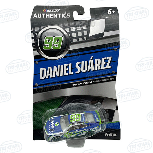 Daniel Suarez Freeway Insurance 2024 Wave 4 NASCAR Authentics 1:64 Diecast