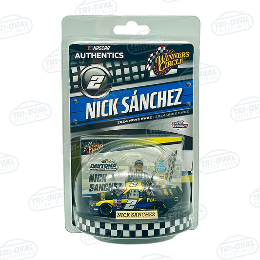 Nick Sanchez Gainbridge Daytona Truck Win 2024 Wave RW02 Winner's Circle 1:64 Diecast