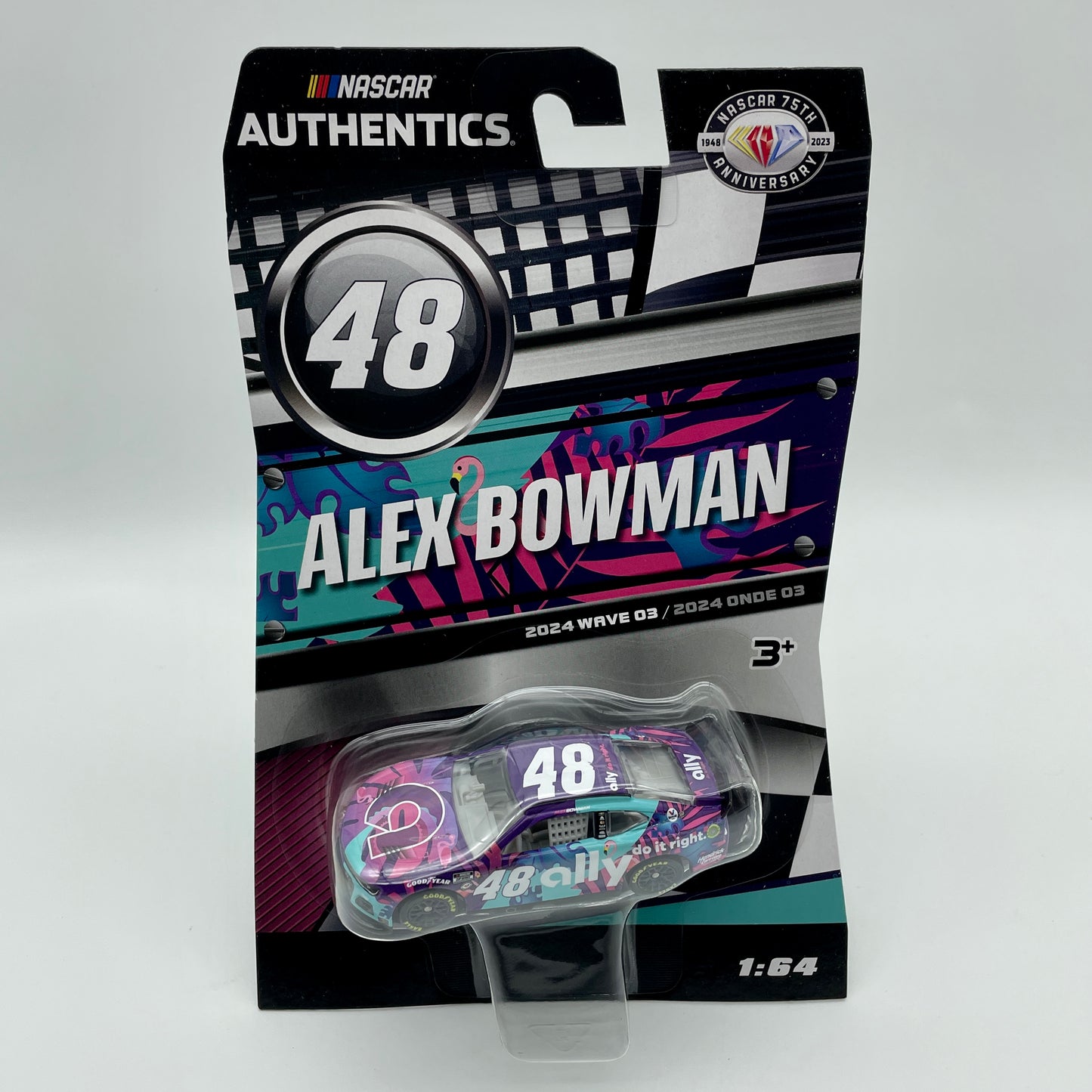 Alex Bowman Ally Koker's Garage 2024 Wave 3 NASCAR Authentics 1:64 Diecast