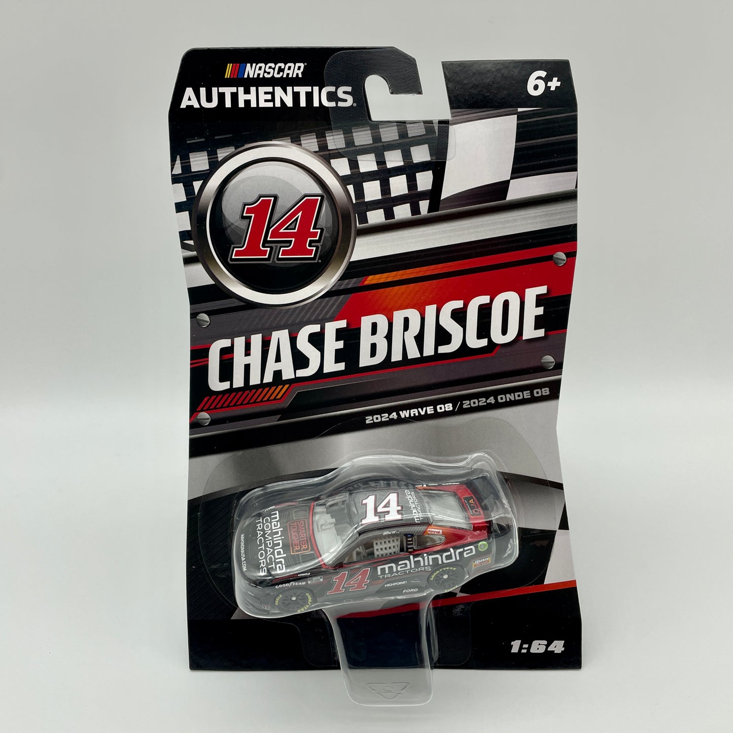 Chase Briscoe Mahindra Compact Tractors 2024 Wave 8 NASCAR Authentics 1:64 Diecast