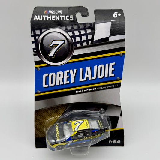 Corey LaJoie Gainbridge 2024 Wave 7 NASCAR Authentics 1:64 Diecast