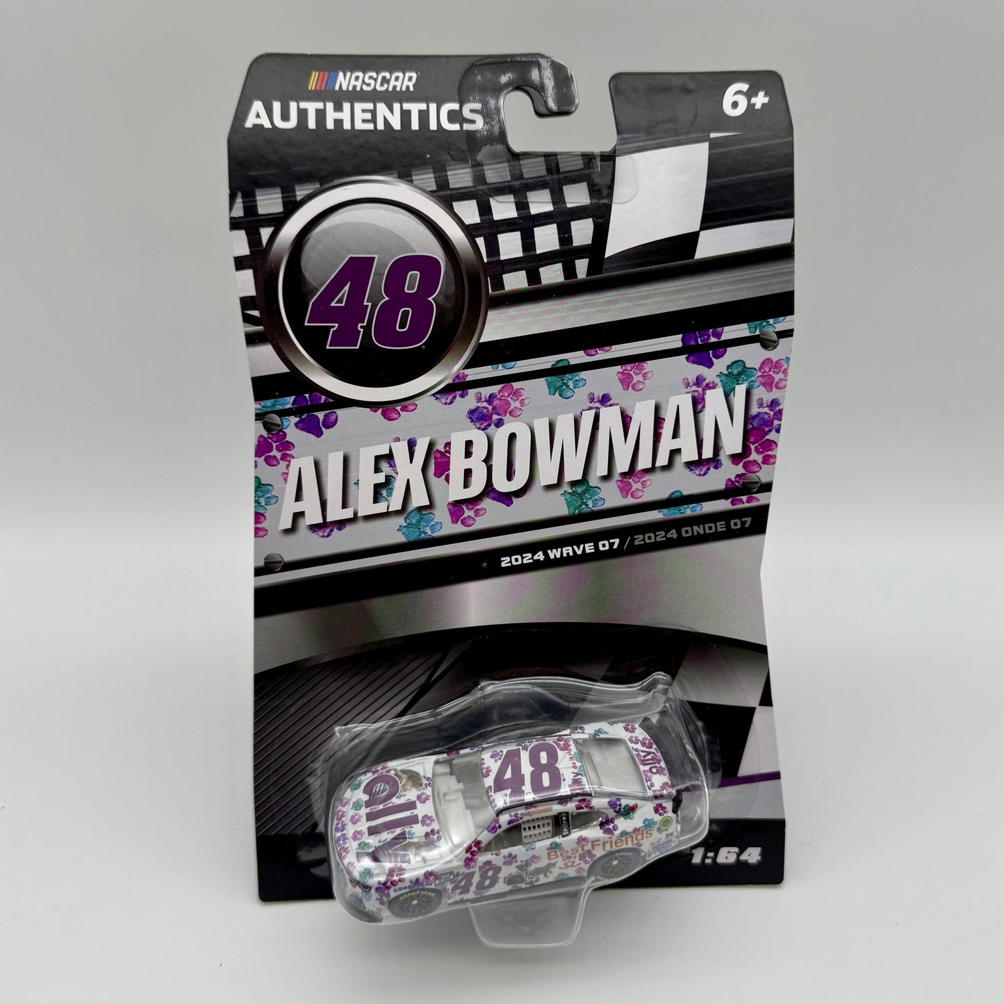 Alex Bowman Ally Best Friends 2024 Wave 7 NASCAR Authentics 1:64 Diecast