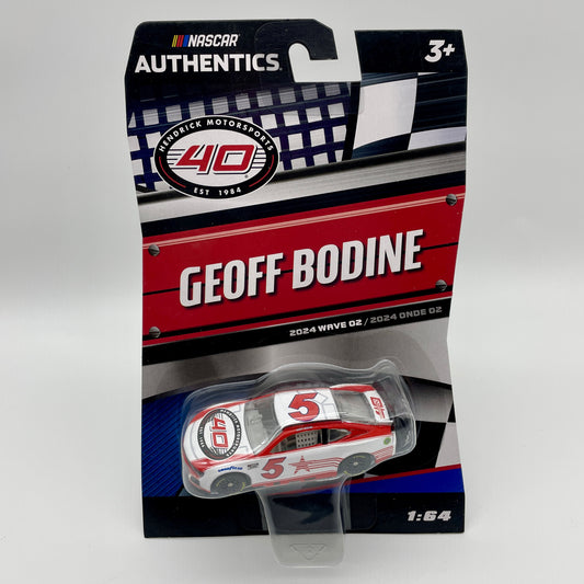 Geoff Bodine #5 Hendrick 40th Anniversary 2024 Wave 2 NASCAR Authentics 1:64 Diecast