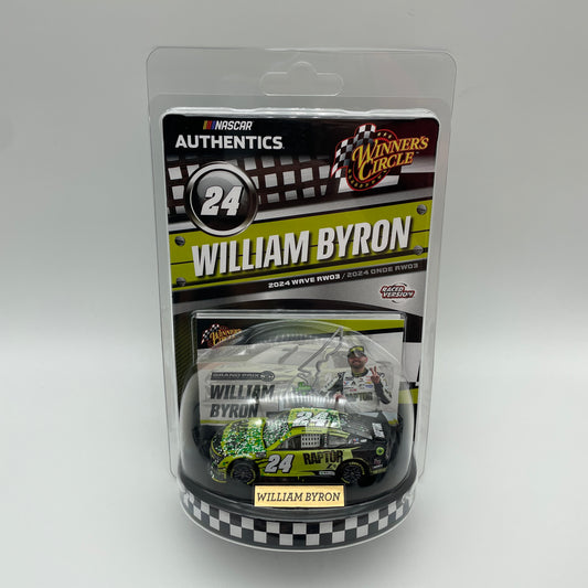 William Byron Raptor COTA Win 2024 Wave RW03 Winner's Circle 1:64 Diecast