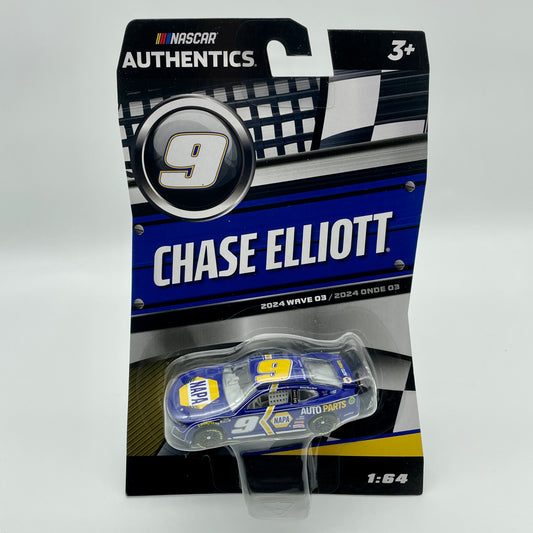 Chase Elliott NAPA 2024 Wave 3 NASCAR Authentics 1:64 Diecast