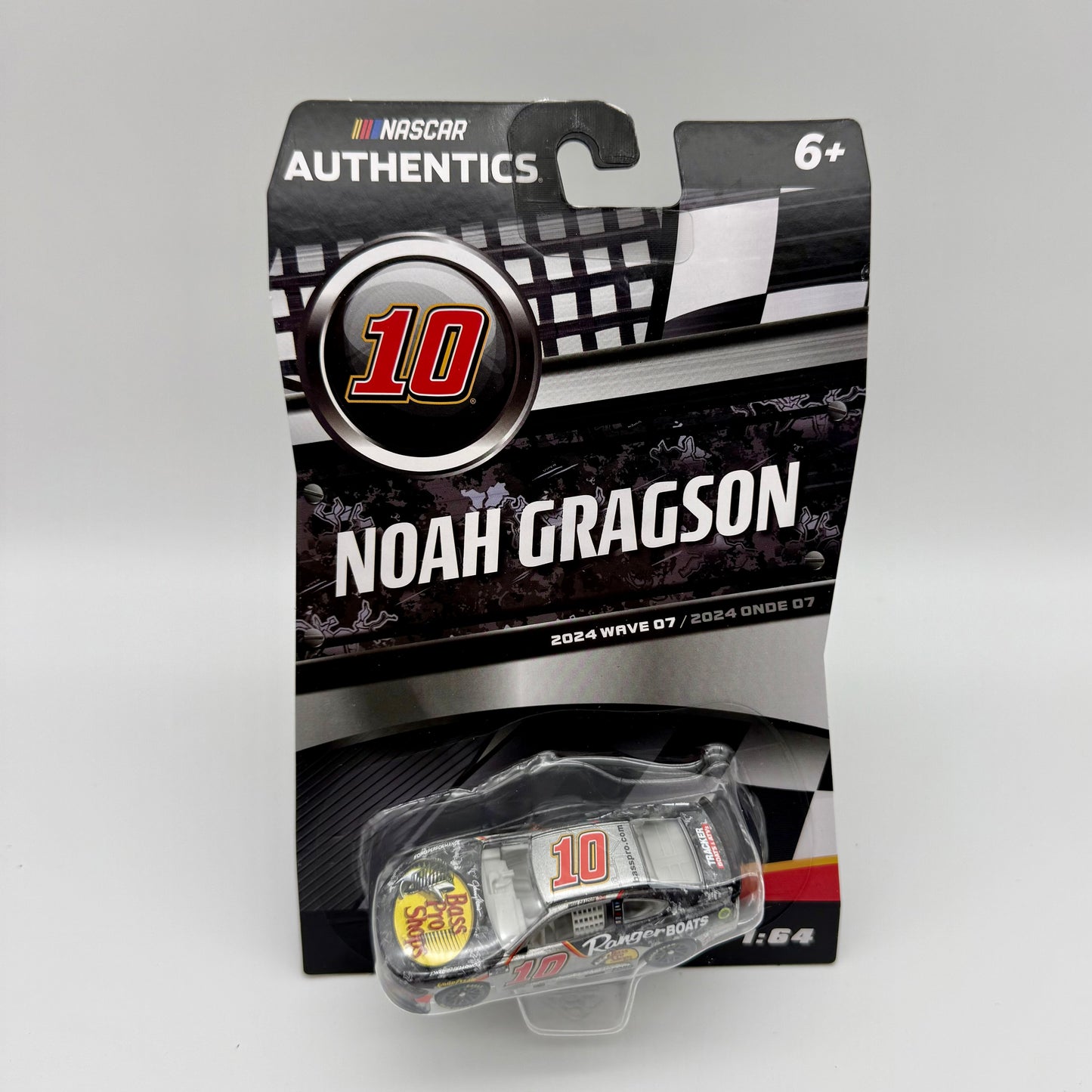 Noah Gragson Bass Pro Shops/Ranger Boats 2024 Wave 7 NASCAR Authentics 1:64 Diecast