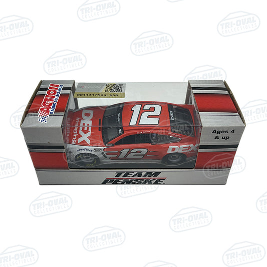 Ryan Blaney #12 DEX Imaging 2021 Mustang Action 1:64 NASCAR Diecast