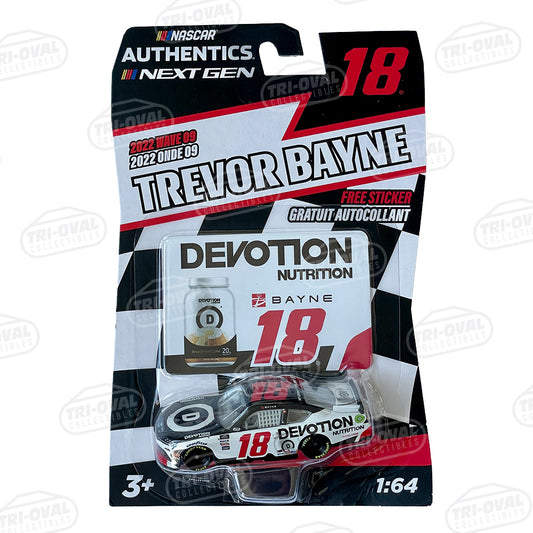 Trevor Bayne 2022 Wave 9 #18 Devotion Nutrition NASCAR Authentics 1:64 Diecast