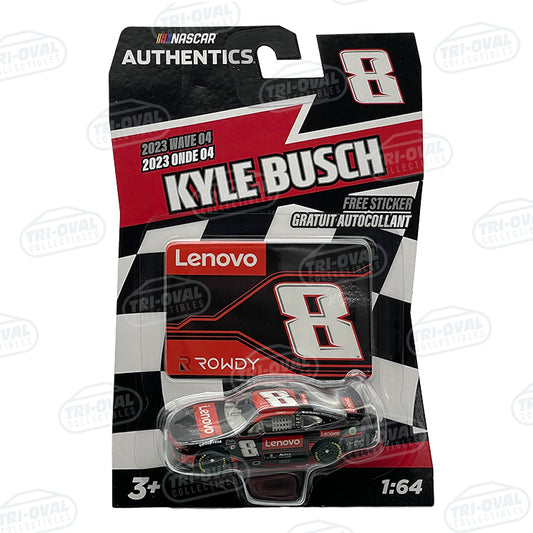 Kyle Busch Lenovo 2023 Wave 4 NASCAR Authentics 1:64 Diecast
