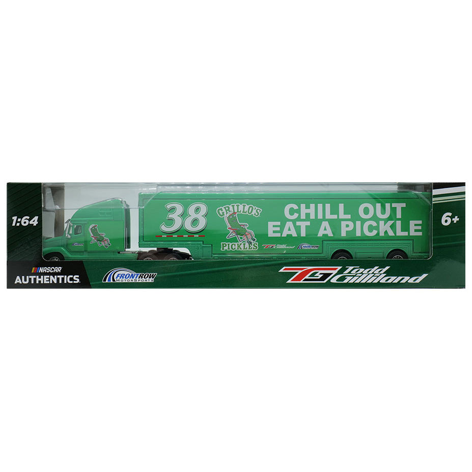 Todd Gilliland Grillo's Pickles Hauler 2024 Hauler Wave 7 NASCAR Authentics 1:64 Diecast