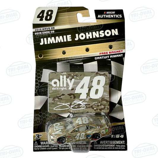 Jimmie Johnson Ally Patriotic 2019 Wave 9 NASCAR Authentics 1:64 Diecast
