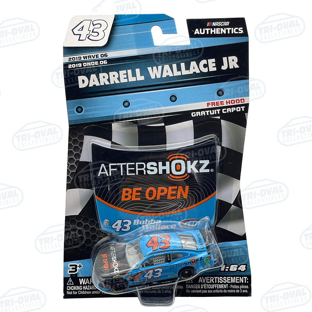 Bubba Wallace 2019 Wave 6 #43 AfterShokz NASCAR Authentics 1:64 Diecast