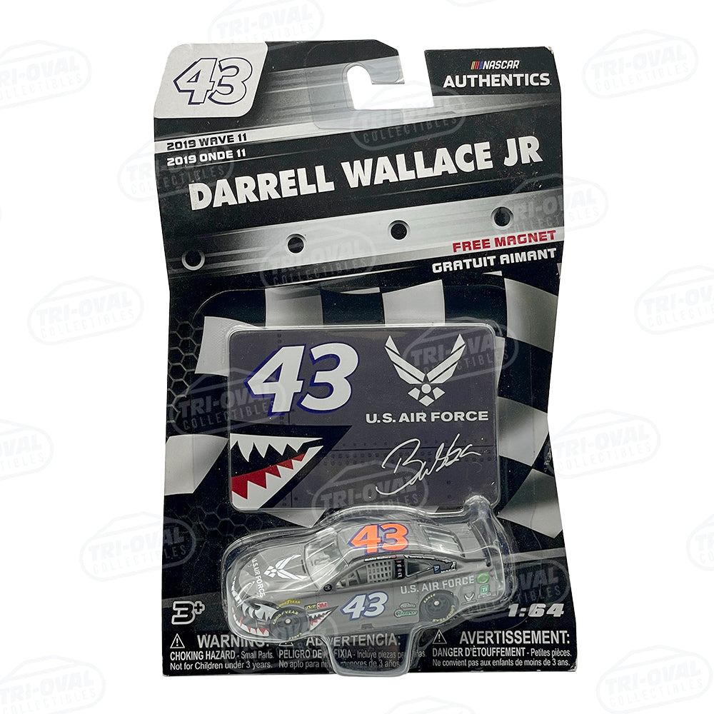 Bubba Wallace 2019 Wave 11 #43 U.S. Air Force Warthog NASCAR Authentics 1:64 Diecast