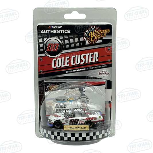 Cole Custer #00 Haas Automation Phoenix Win 2024 Wave RW01 Winner's Circle 1:64 Diecast