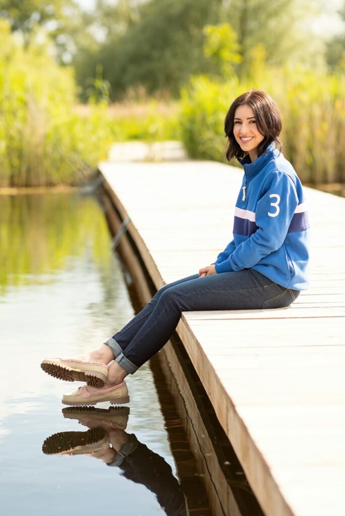 Fleece Jacket Blue - White Diamond (1)