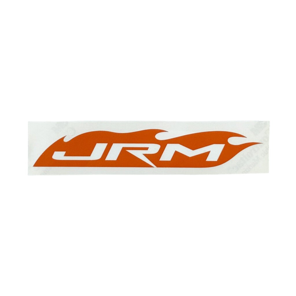 JR Motorsports Orange Front Bumper NASCAR Decal