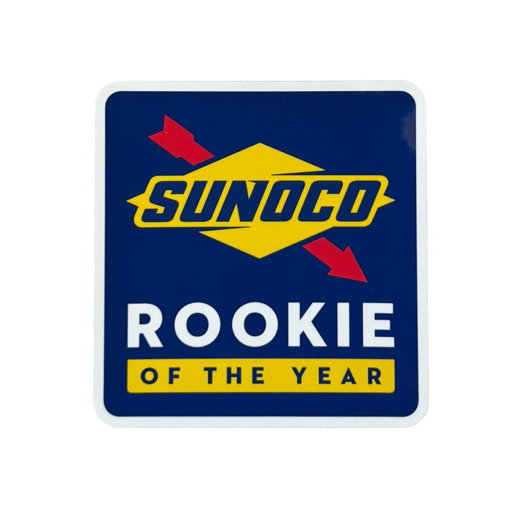 Sunoco Rookie of the Year NASCAR Decal