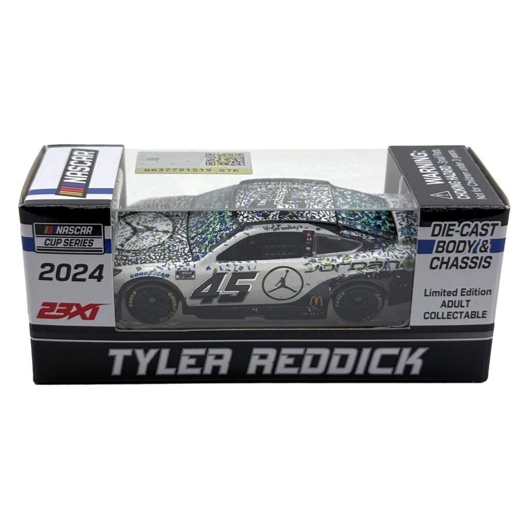 Tyler Reddick Jordan Brand Talladega Win 2024 Action 1:64 Die-cast Body & Chassis (front)
